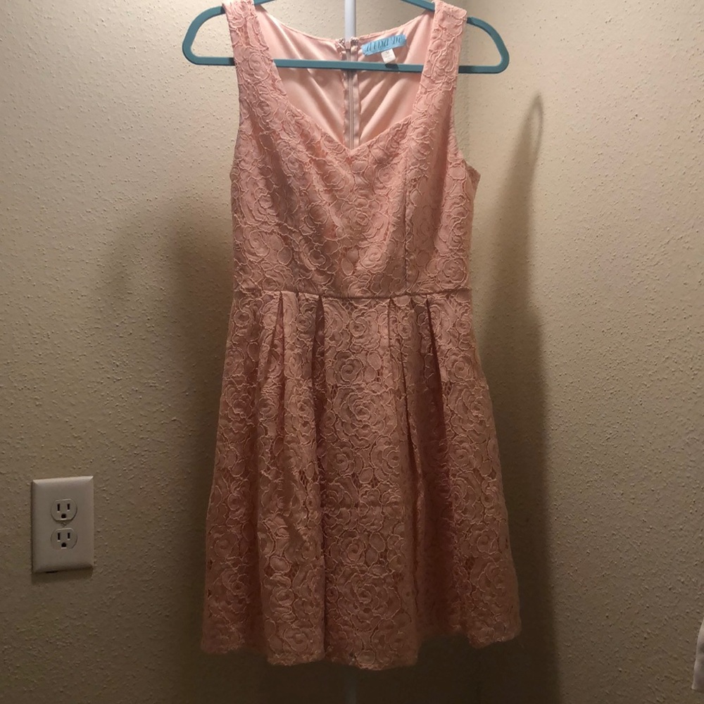 Light pink dress